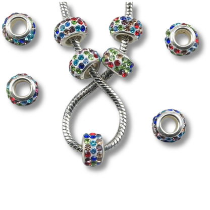 White Christmas Inspired Classic Christmas Charm Bracelet