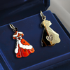 Vera’s Red Holiday Gown Charm
